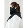 Deling Face Cover, Neck Cover, Made in Japan, Long Length,