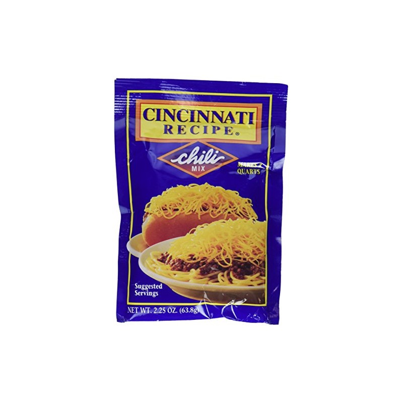 Cincinnati Chili Mix, 2.25-Ounce Packages (Pack of 24)