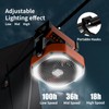Socool Camping Fan with Light - 20000mAh Rechargeable Battery Fan,