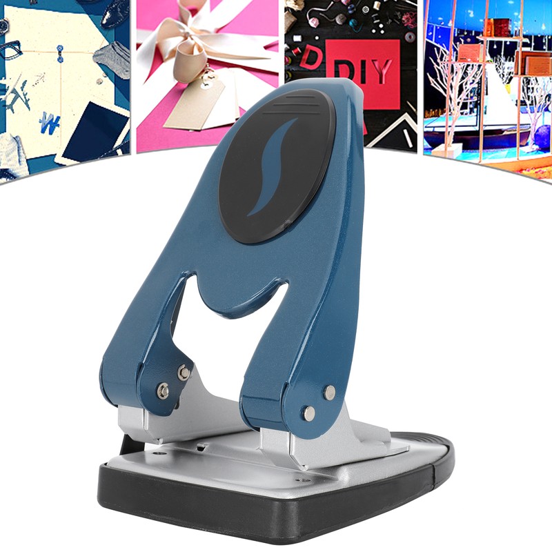 2Hole Punch 50 Sheets Manual LaborSaving Thicken Heavy Duty Office
