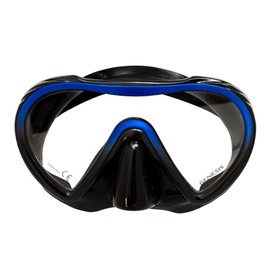 Genesis Scuba Realm Dive Mask - Ice Blue/Black Silicone