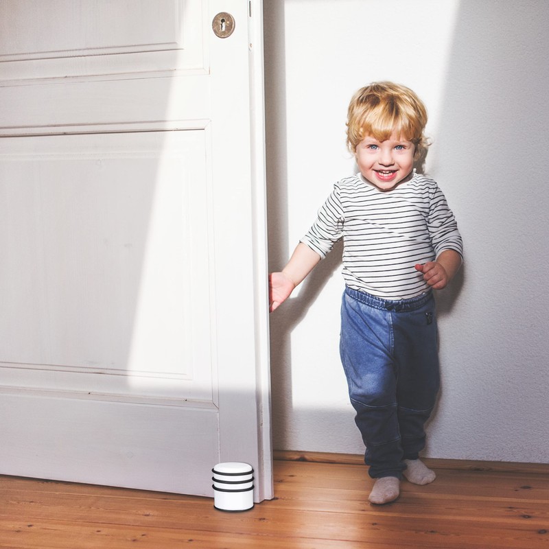 Relaxdays Door Stopper for the Floor, Heavy Door Buffer for