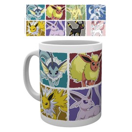 GB eye Tasse Pokémon - Evoli Evolution, MG1964, Weiß