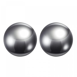 sourcing map 2pcs 40mm Carbon Steel Bearing Balls Precision Polished