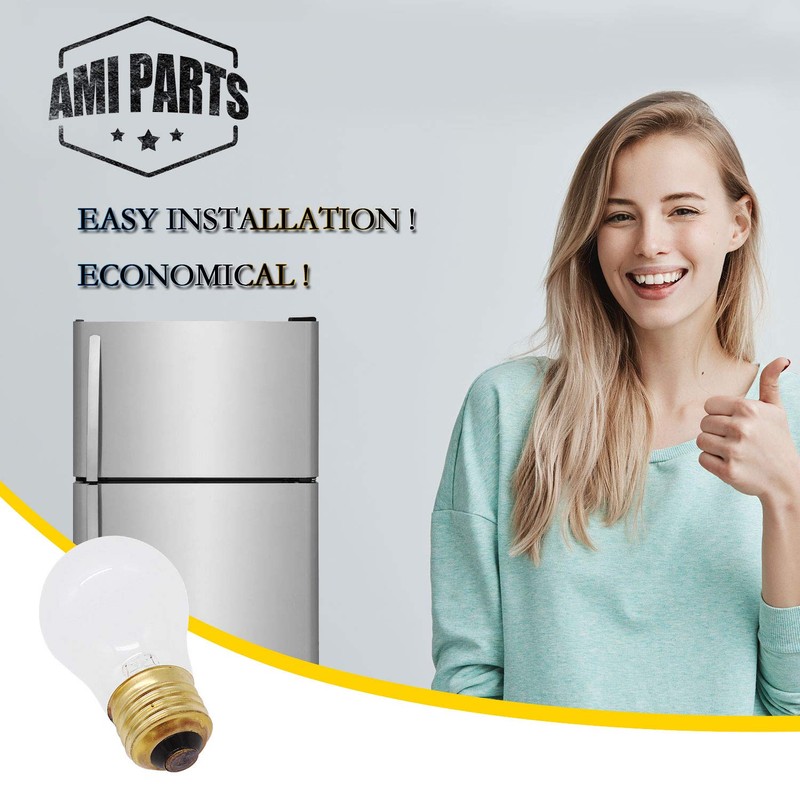 AMI PARTS 8009 Oven Light Bulb 40w 130v E26 Specially