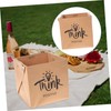 KOMBIUDA Kraft Paper Storage Bag Washable Reusable Pouch for Vegetables