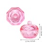 FRCOLOR Nail Art Tools 2pcs Crystal Dappen Dish Acrylic Powder