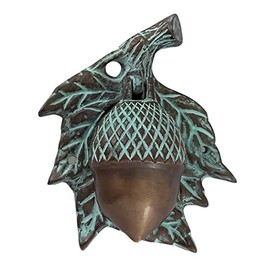 SPI Home Acorn Door Knocker - Solid Brass Decorative Front Door Hardware