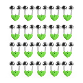 Aliagle Fishing Bells for Rods - Extra Loud Dual Alert Alarm Clips for Fishing Rods, Types of Fishing (20Pcs)