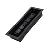 Inte-Grates Flush Floor Vent 4x12 Inch Drop-in Floor Register, Sliding