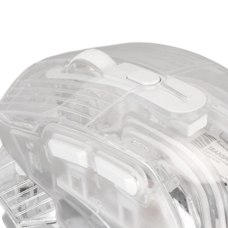 Gaming Mouse 2.4G Wireless Bluetooth Wired USB Transparent 3 Mode