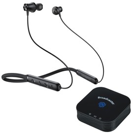 HomeSpot JY300 Neckband Earphones and Auracast Audio Broadcaster