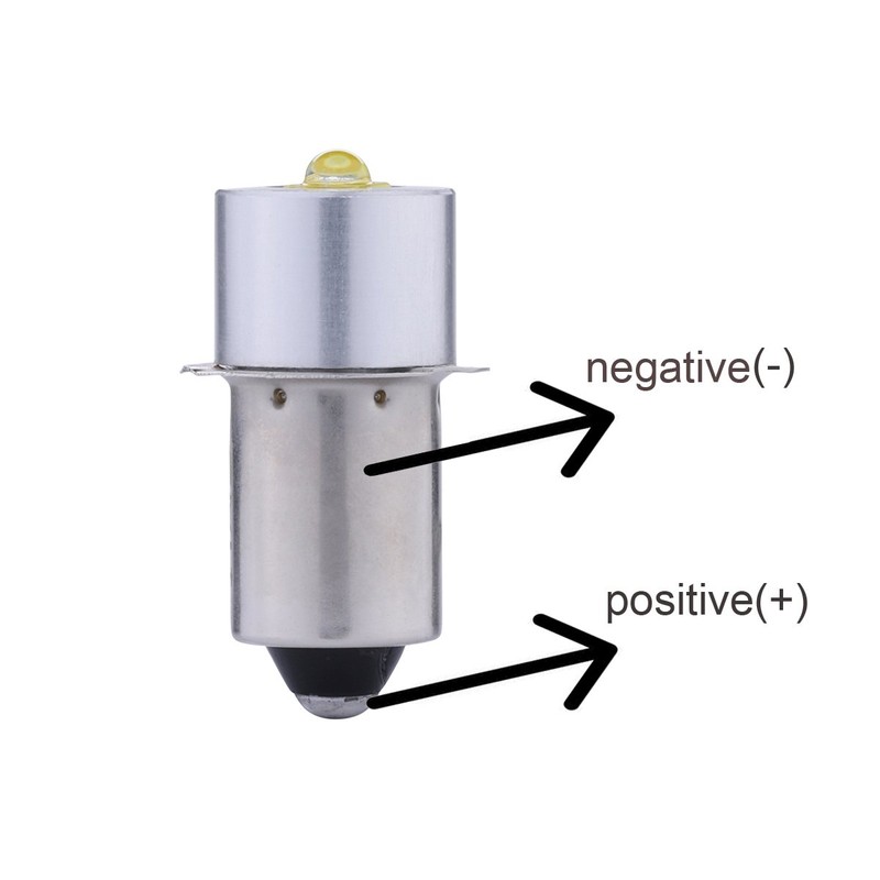 JOMITOP 18v 19.2v 6v 9v 12v 24v Volt Led Flashlight