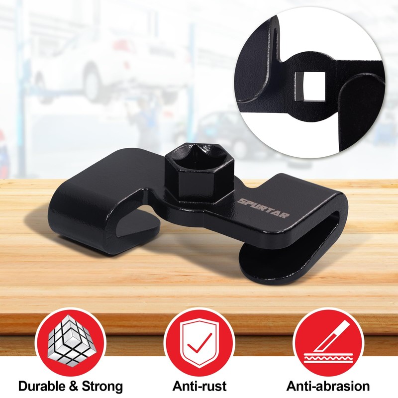 Spurtar Wrench Extender Tool, Adjustable Wrench Extender Adapter for 1/2"