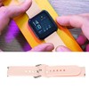 Correa de Reloj Inteligente Cuifati, Silicona Rosa, 20 mm, para