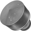 Vent Systems 4" Inch Round Roof Vent Cap Galvanized Metal