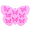YIMINGMOLD 2pcs Butterfly Silicone Chocolate Molds Butterfly Shaped Mold For