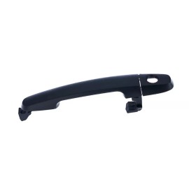 DELPA Front Left Black Outside Outer Exterior Door Handle for Toyota Pontiac Scion