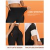 Bluemaple Fleece Lined Leggings Women High Waisted Tummy Control Thermal
