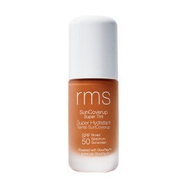 RMS Beauty SunCoverup Super Tint SPF 50 Sunscreen - Lightweight Mineral SPF Tinted Moisturizer, Dewy Finish, Non-Comedogenic & Safe for Sensitive Skin