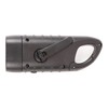 Hand Crank Solar Powered Rechargeable Flashlight Mini Solar Flashlight for