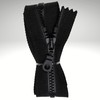 Non-separable zip, pack of 2, 45 cm rail length, in