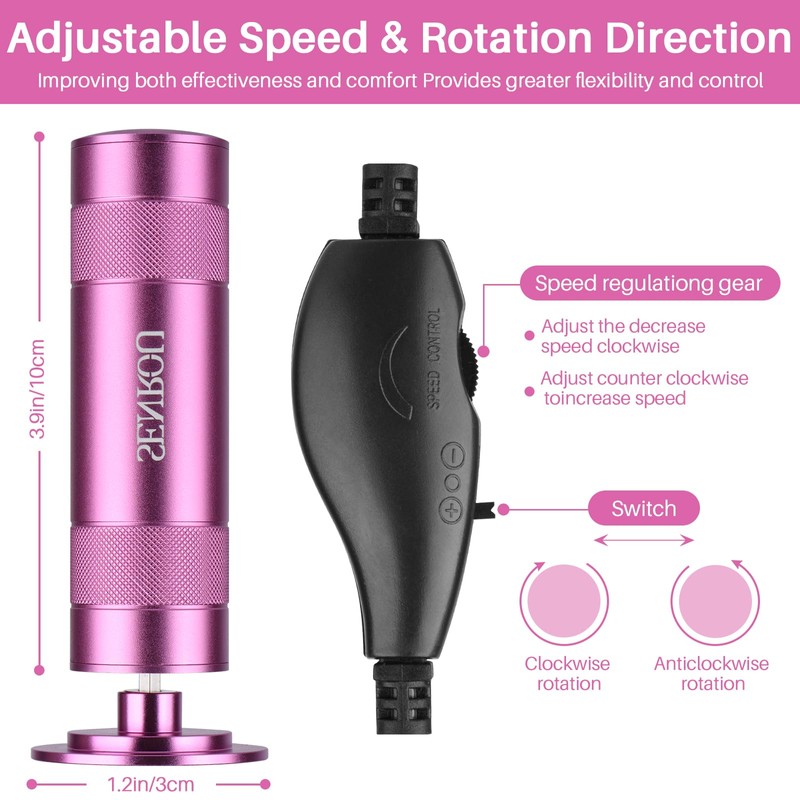 Electric Foot Callus Remover, 2-in-1 Electric Foot Filer/Nail Filer, Callus