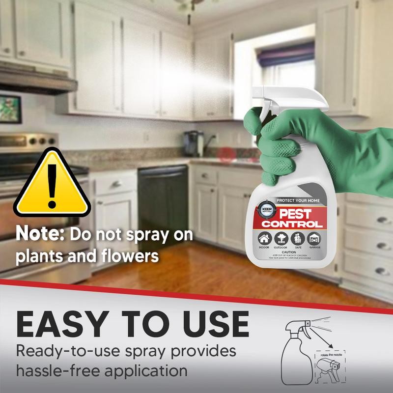 ANEWNICE Pest Control Spray, Mouse Repellent, Peppermint Spray for Mice