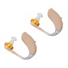 BTE Sound Aid Ergonomic Portable Noise Reduction Silicone Elderly BTE