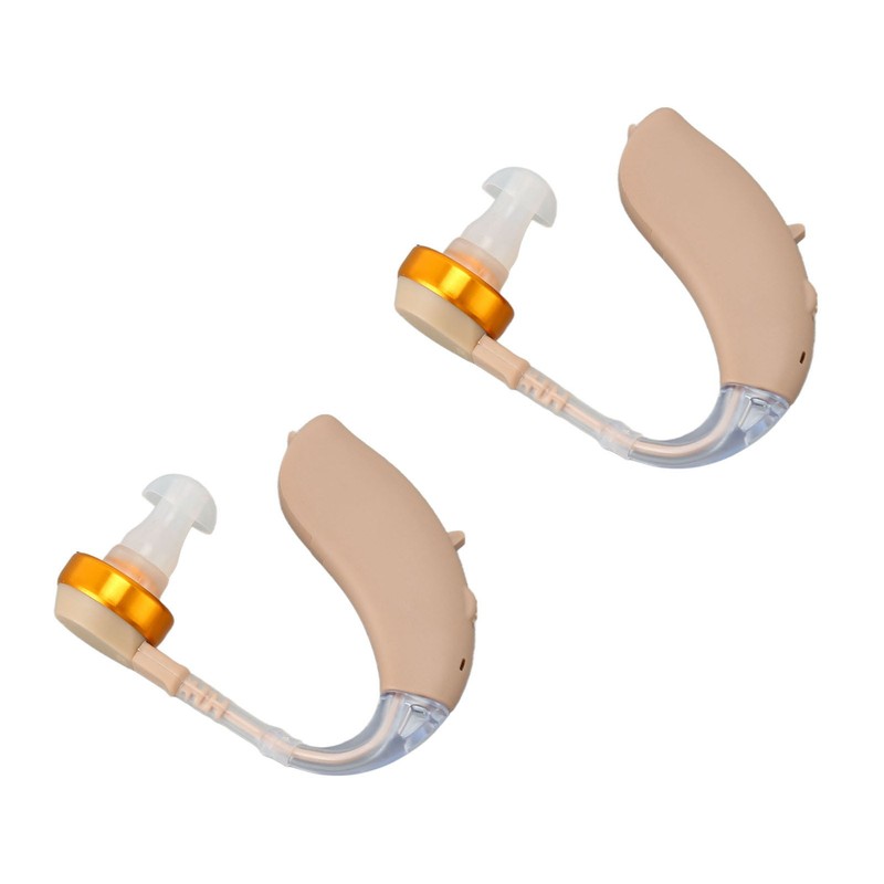 BTE Sound Aid Ergonomic Portable Noise Reduction Silicone Elderly BTE