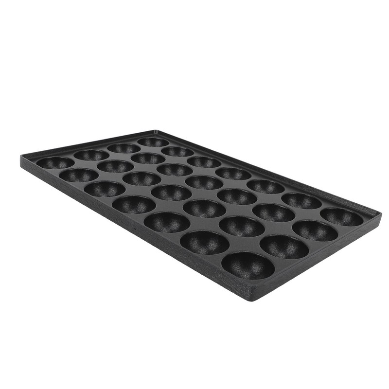 28 Holes Takoyaki Maker Octopus Meatballs Baking Tray Nonstick Kitchen