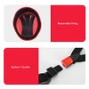 Retro Motorcycle Half Helmet with Adjustable Nylon Chin Strap Scoop