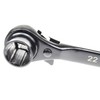 Hexagon Scaffold Podger Ratchet Spanner Ratcheting Socket Wrench Tool 19mm/22mm