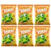 YOKITOS Assado Feito de Milho Sabor Queijo 54 gr. 6 PACK | Cheese Flavored Corn Chips 1.9 oz. 6 Pack.