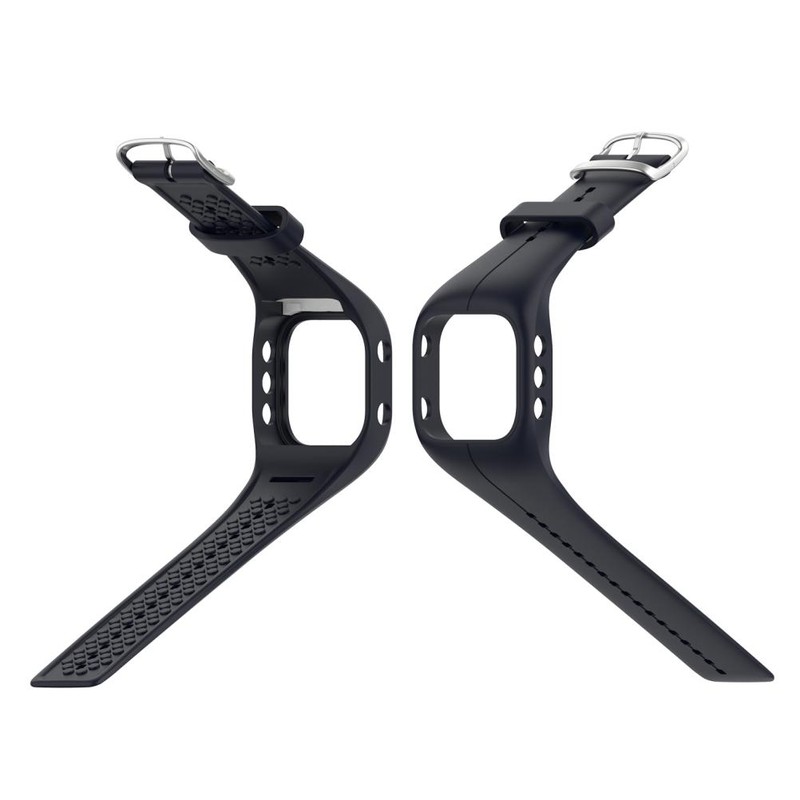 Silicone Watch Bands Replacement Bands Soft Comfortable with Steel Buckle