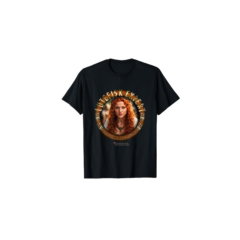 Lutefisk Your Challenge Is My Feast Viking Queen Lutefisk T-Shirt