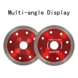 marddpair 5Pcs 4 Inch Diamond Porcelain Saw Blades Ceramic Cutting Disc Wheels for Cutting Ceramic Tile Porcelain Granite Marbles