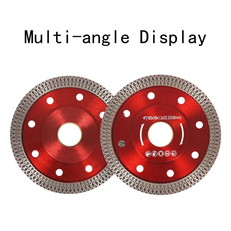 marddpair 5Pcs 4 Inch Diamond Porcelain Saw Blades Ceramic Cutting