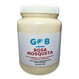 Crema De Rosa Mosqueta Ozonizada - Gob - 450 G Todo Tipo De Piel