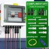 CNLonQcom 2 String Solar PV Combiner Box IP65 2 in
