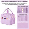 PIIOSER Breastmilk Cooler Bag with Ice Pack, Compatible with Wearable