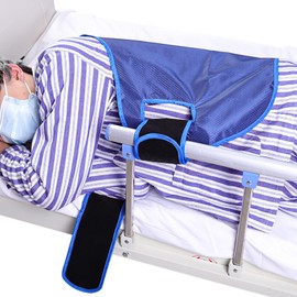Patient Turning Device Belt,Elderly Bed Transfer Sling,Transfer Nursing Sling for Patient,Elderly Safety Lifting Aids,Turn Over Aids with Velcro,Patient Care Back Lifting Strap,48cm*168.5cm,(Thin)