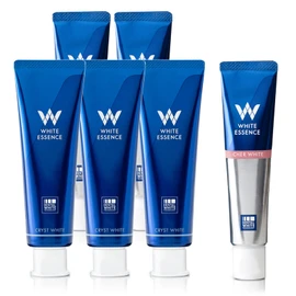 White Essence Toothpaste Set Whitening Periodontal Disease Bad Breath Care Toothpaste Whitening (3 Cristo White + 3 Shale White)
