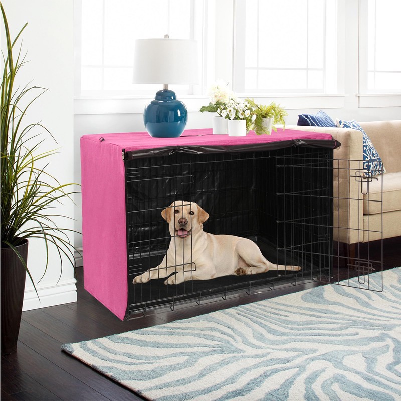 Deblue Heavy-Duty Dog Crate Cover, Privacy Pet Kennel Cover Universal