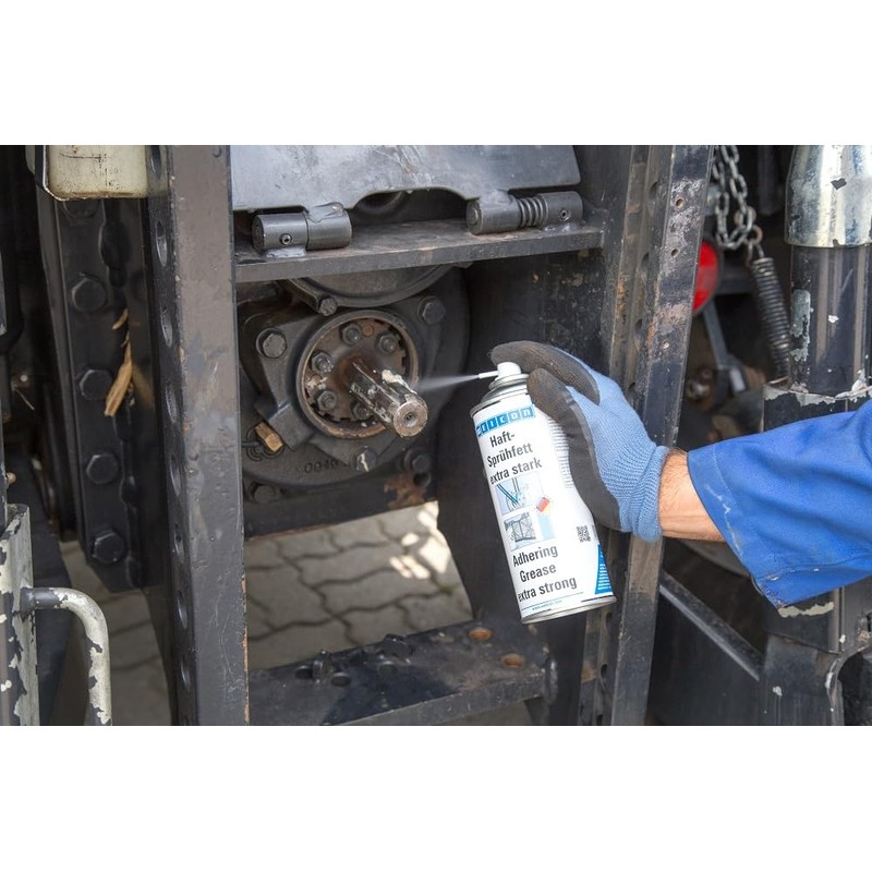 WEICON Adhesive Grease Spray 13.5 fl oz, Special Lubricant, Underwater