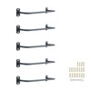 Zwinz 5-Rung Window Well Ladder, Heavy Duty Steel Basement Egress