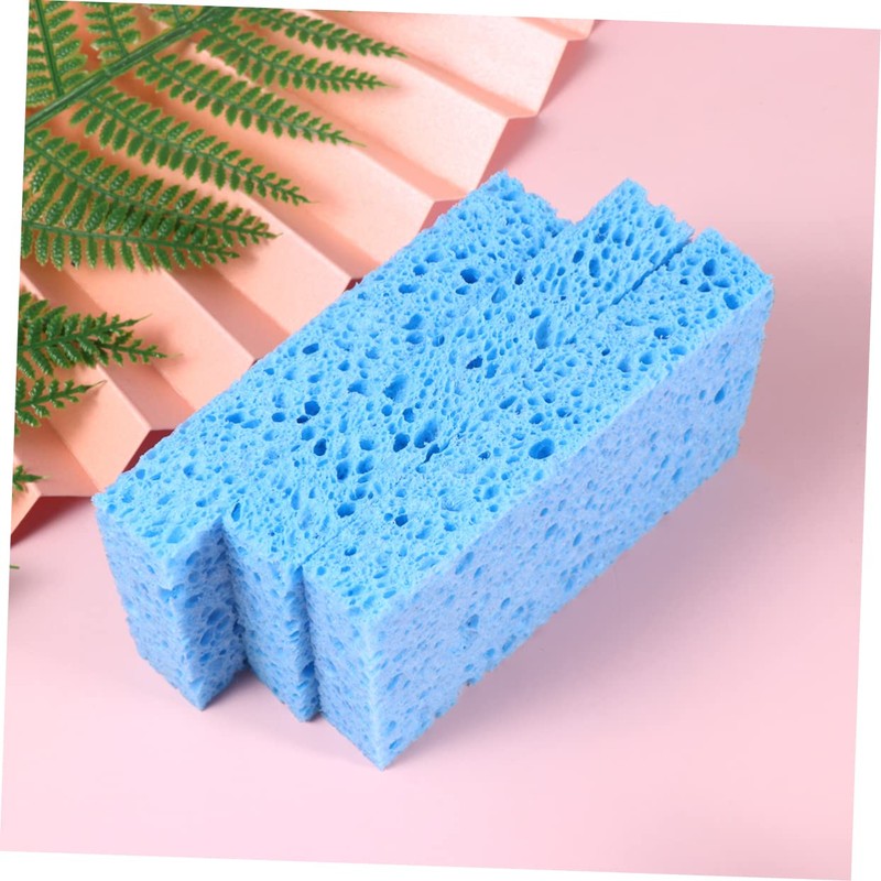 Healeved 16pcs Cellulose Sponge Cleaning Tools Refill Sponges Sink Scrubber