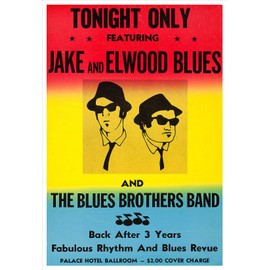 The Blues Brother - Concert Poster print (8”x10”)