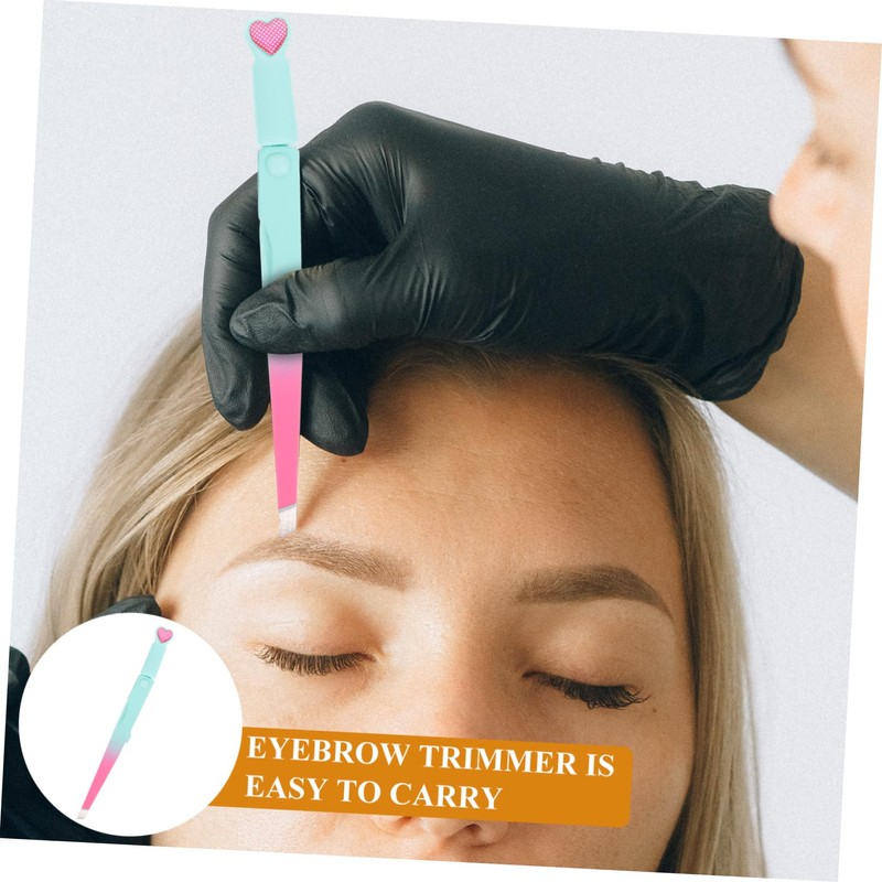 Baluue Multi-functional Eyebrow Trimmer Kit Includes Brush Tweezers and Trimmer