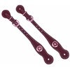 EKKIA Western Spur Straps Leather Western Spur Straps with Decoration